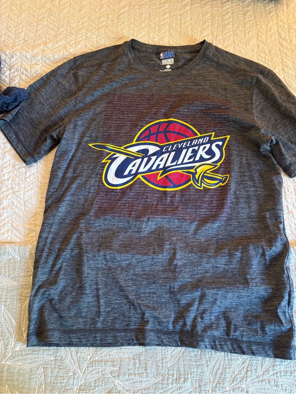 Cleveland Cavaliers Men's Gray Logo T-Shirt